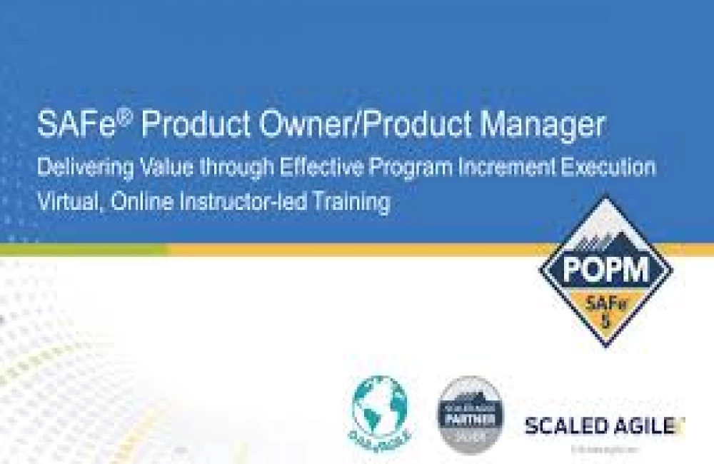 SAFe® 5.1 Product Owner Product Manager Certification (POPM)